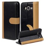 Cadorabo Ohišje, združljivo z Samsung Galaxy J5 2015 v črni kakav - Zaščitni ovitek s funkcijo stojala in režo za kartice v dvobarvnem dizajnu, (20552285) | Shoptok.si