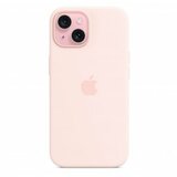 Apple iPhone 15 Silicone Case with MagSafe - Pink (mwn93zm/a) - maska za ajfon cene