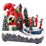 Festa cozy 20 novogodišnje selo led crvena kapa 21 x 14 x 185 ( 710339 ) Cene