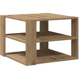  Stol za kavu Artisan hrast 58x58x40 cm izrađeno drvo | shoptok.hr