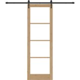 vidaXL Drsna vrata s kompletom strojne opreme "ORKDAL" 78x232 cm | Shoptok.si