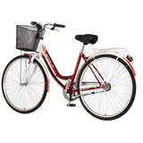 Visitor LOW281F 28"/18" scout lowland crveno belo narandžasti - gradski bicikli | Eponuda.com