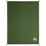  Deka za piknik s klinovima zelena 205 x 155 cm | shoptok.hr
