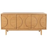 Zuiver Nizka komoda v hrastovem dekorju v naravni barvi 120x58 cm Groove – | Shoptok.si