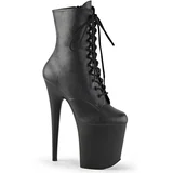 Pleaser Flamingo-1020 Blk Faux Leather/Blk Matte 42