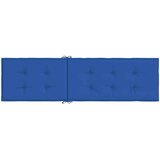 vidaXL Blazina za ležalnik kraljevsko modra (75+105)x50x3 cm | Shoptok.si