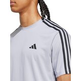 Adidas Tehnička sportska majica 'Train Essentials' svijetlosiva / crna | shoptok.hr