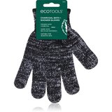 Ecotools Charcoal Bath Infused Gloves rokavica za piling 2 kos | Shoptok.si
