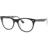 Ray-ban Ray Ban Okvir za naočare 0RX2185V 2034 52, Crni Cene
