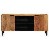 TV ormarić 105x33x46 cm Masivno drvo akacije - Prirodna 1 Drvo bagrema | shoptok.hr