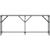 Konzolni stol siva boja hrasta 180x23x75 cm konstruirano drvo | shoptok.hr