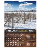 KALENDAR "VINO 2026" 13 LISTOVA, SPIRALA | Shoptok.si
