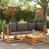  Vrtna sofa kutna s jastucima drvo akacije i uže | shoptok.hr