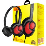 hoco. Slušalice sa mikrofonom W17 Delightful Headphones MIC BK, 3.5mm, 1.5m, Crne | Eponuda.ba