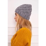 Kesi Cap with fleece Agnieszka K239 light gray | Shoptok.si