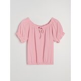 Sinsay Španjolska bluza s dekorativnom čipkom | shoptok.hr