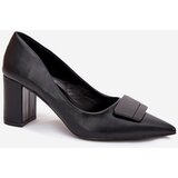 Boto Heels With Decoration Black Celira | Shoptok.si