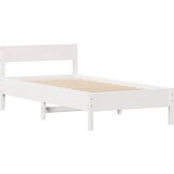  Okvir kreveta bez madraca bijeli 90 x 200 cm masivna borovina | shoptok.hr