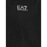 Ea7 Emporio Armani Prehodna jakna črna / off-bela | Shoptok.si