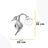  ONLI - Zidno svetlo MIRANDA 1xE14/6W/230V | Eponuda.com