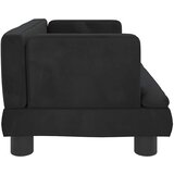 Krevet za pse crni 60 x 40 x 30 cm baršunasti | Eponuda.ba