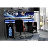 MID.YOU gaming miza kovina, umetna masa, leseni material črna | Shoptok.si