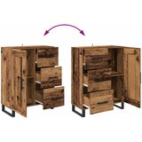  Kreveta Staro drvo 69,5 x 34 x 90 cm Obrađeno drvo i čelik | shoptok.hr