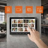 VIRONE MIDU VDP-75/B video portafon 10" Wi-Fi – Full HD, RFID, Tuya Smart, 4-žilni, črn | Shoptok.si
