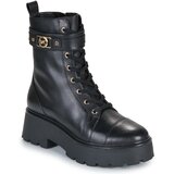 Michael Kors Polškornji MANDY LACE UP BOOTIE Črna | Shoptok.si