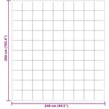 Puni Polna celoletna prevleka Črna 240 x 260 cm Mikrovlakna, (5000284285) | Shoptok.si