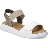 Rieker Športni sandali - Bela | Shoptok.si