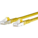 Metz Connect 1308451077-E RJ45 omrežni kabel\, Patch kabel CAT 6a S/FTP 1.00 m rumena z zaščitnim zapornim zatičem 1 kos, (20421644) | Shoptok.si
