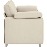  Sofa Bež Poliester 2.5-sedežna Odstranljive prevleke Sofa, (22054415) | Shoptok.si