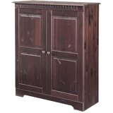 Støraa Rjava omarica iz masivnega bora 100x35 cm Cubrix – | Shoptok.si