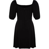 Trendyol ženska haljina Curve Black Buttoned | ePonuda.com