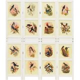  Romdivider Panel Bijelo 141,5 x 165 cm MDF | shoptok.hr