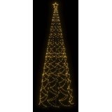  Božićno drvce u češeru toplo bijelo 1400 LED dioda 160x500 cm | shoptok.hr