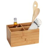 Wenko Organizator za kopalnico iz bambusa s 4 predali Terra | Shoptok.si