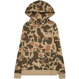 Jack & Jones Majica 'CAMO' šampanjec / rjava / travnato zelena / bela | Shoptok.si