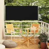 Maison Chic Zložljiva stranska tenda - Senčniki za teraso 140x300 cm črna, (22039802) | Shoptok.si