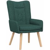  Fotelja Tamnozelena 63 x 67 x 94 cm Tkanina i šperploča | shoptok.hr