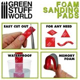 Green Stuff World FOAM Sanding Pads Grit 600 Pack x10 | Brusni sunđeri 600 set 10 | Eponuda.com