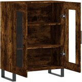  Komoda boja dimljenog hrasta 69 5x34x90 cm konstruirano drvo | shoptok.hr