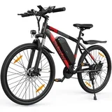 Električno gorsko kolo M27-1, 27,5", 21 prestav, rdeče, (5000257426)