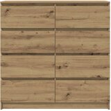  Komoda boja hrasta artisan 100x35x99 cm konstruiranog drva | Eponuda.ba