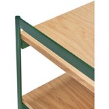 Hübsch Stranska mizica z mizno ploščo v hrastovem dekorju 43x43 cm Jaunty – | Shoptok.si