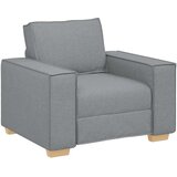 vidaXL Sofa fotelja svijetlo siva 60 cm tkanina | shoptok.hr