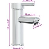 vidaXL Set namještaja za kupaonicu s pohranom s ogledalom 3 pcs hrast artisan | shoptok.hr