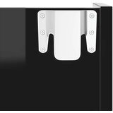  Zidni ormarići za cipele 4 kom sjajni crni 60x18x60 cm drveni | shoptok.hr