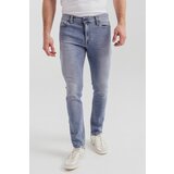Legendww muške moderne skinny fit farmerke u svetloj plavoj boji -model 113 .113-8220-l2